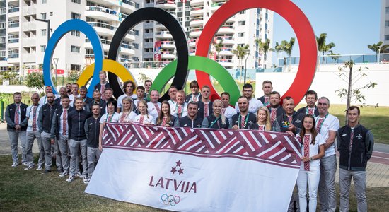Латвийские олимпийцы временно оказались в Рио без одежды