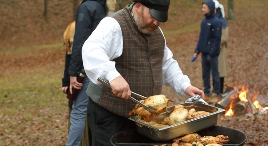 Foto: Tradicionālās Mārtiņdienas svinības Brīvdabas muzejā