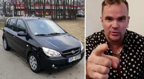 Andris Kivičs ar atraktīvu sludinājuma tekstu mēģina pārdot 'Hyundai' auto