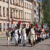 ФОТО: В Даугавпилсе открылся фестиваль реконструкции битвы с Наполеоном