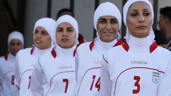 The Iranian women football team