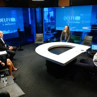 'Delfi TV ar Jāni Domburu' diskusija 'Kas notiek ar 'Olainfarm' un kam tas piederēs?'