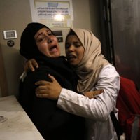 Foto: Sadursmē uz Izraēlas robežas nošauti divi palestīnieši