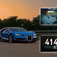 Par traukšanos ar 414 km/h pa Vācijas autobāni ar 'Bugatti' draud divi gadi cietumā