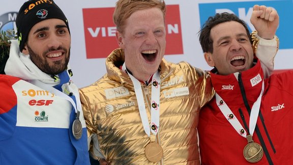 France Martin Fourcade, Norway Johannes Boe, Ole Einar Bjoerndalen