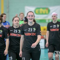 Valsts čempione 'Rubene' iekļūst Latvijas sieviešu florbola čempionāta finālā