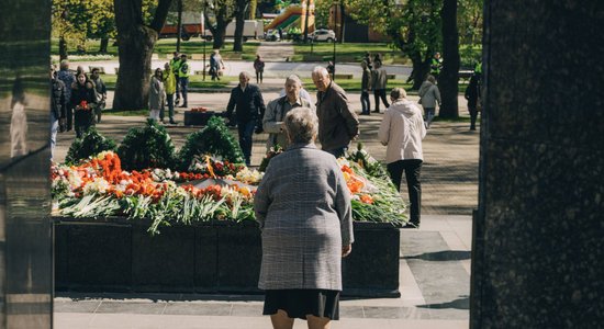 Saistībā ar 9. maiju līdz pulksten 13 aizturētas sešas personas