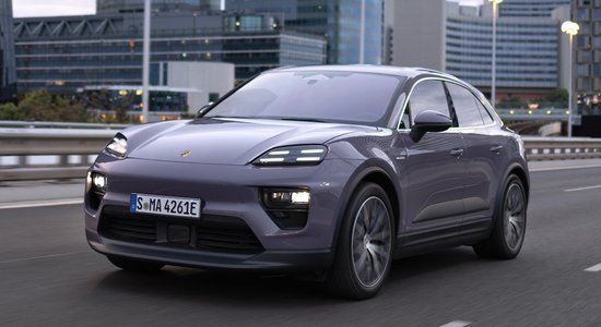 'Porsche' prezentējis jauno 'Macan' apvidnieku