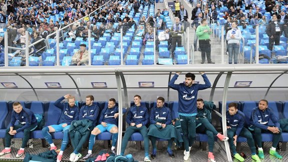 Zenit players stadion Krestovsky