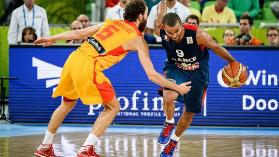 EČ basketbolā: Spānija - Francija