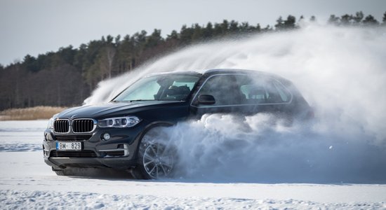 Sniegotākie un ledainākie BMW automašīnu uznācieni