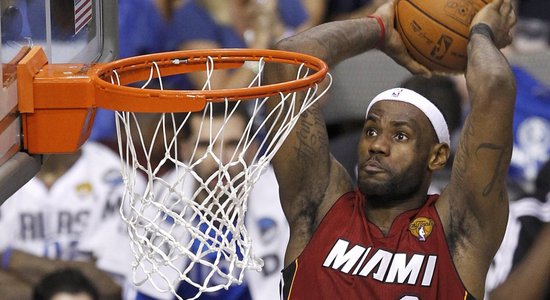 'Heat' turpina savu fantastisko uzvaru sēriju NBA čempionātā