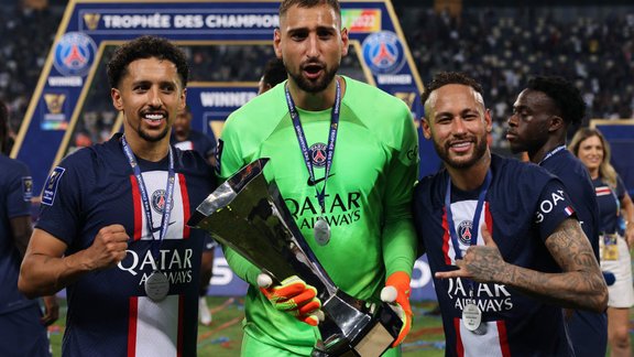 Donnarumma, futbols, Saint-Germain