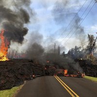 На Гавайях извергаeтся вулкан Килауэа — потоки лавы уничтожили десятки домов