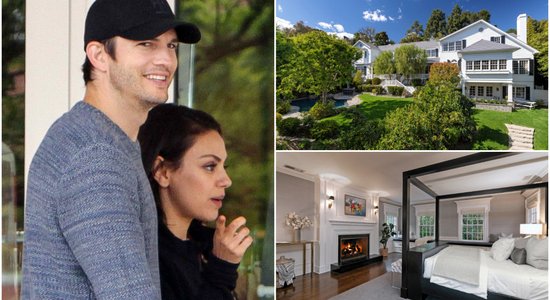 ФОТО: Мила Кунис и Эштон Катчер выставили на продажу свой дом за 14 миллионов