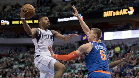 Basketbols, NBA spēle: Knicks - Mavericks