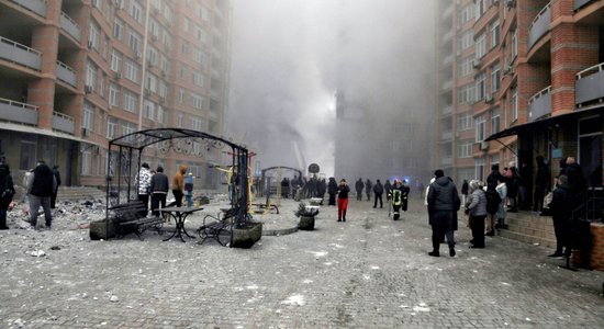 По Одессе нанесен ночной удар беспилотниками