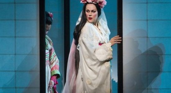 Rīgā rādīs 'Metropolitan' iestudējumu 'Madama Butterfly' ar Kristīni Opolais galvenajā lomā