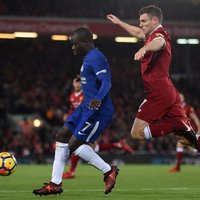 'Liverpool' un 'Chelsea' cīnās neizšķirti Anglijas premjerlīgas mačā