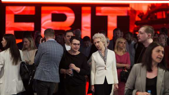 Foto: Ieskats vadītāju konferencē "EBIT"