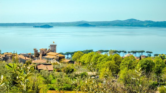 Bolsēnas ezers, itālija, bolsena