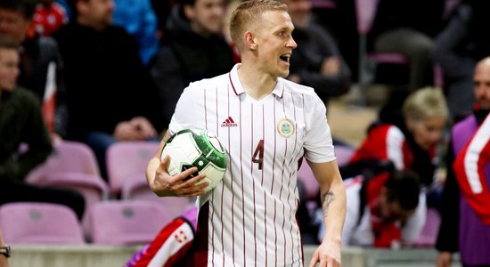 Latvijas futbola izlase pārbaudes spēlē viesos spēkojas ar Gruziju