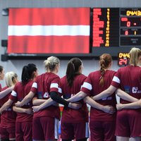 Latvijas sieviešu basketbola izlase pārbaudes turnīra spēlē uzvar Zviedriju