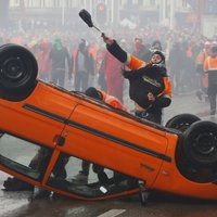 Briselē tūkstoši protestē pret taupības pasākumiem