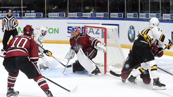 Hokejs, KHL spēle: Rīgas Dinamo - Čerepovecas Severstaļ