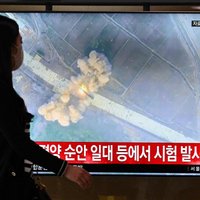 Ziemeļkoreja veikusi kārtējo ballistisko raķešu izmēģinājumu