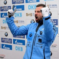 Martins Dukurs triumfē arī otrajā Pasaules kausa posmā