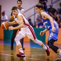 Latvijas U-18 basketbolisti arī otrajā Eiropas čempionāta mačā cieš zaudējumu