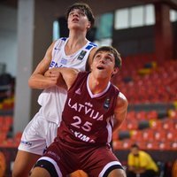 Latvijas U-16 basketbolisti Eiropas čempionāta otrajā mačā zaudē grieķiem
