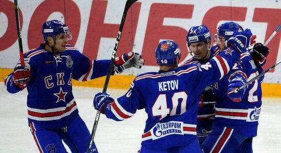 СКА и ЦСКА без поражений прошли во второй раунд плей-офф КХЛ