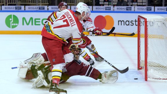 Hokejs, KHL spēle: Rīgas Dinamo - Pekinas Kuņluņ Red Star