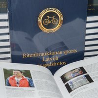Tapusi grāmata par riteņbraukšanas sportu Latvijā trīs gadsimtos