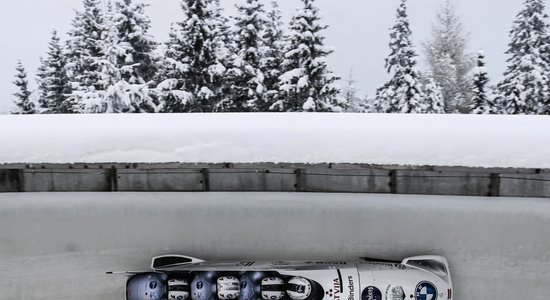 Bobsleja stūmējs Miknis guvis traumu un varētu nestartēt turpmākajos trīs posmos