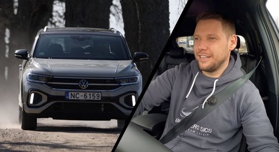 Video: Juris Šics izmēģina modernizēto 'VW T-Roc'