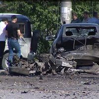 Mīnētu auto sprādzienos Dagestānā nogalināti astoņi cilvēki