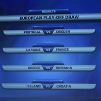 Izlozēti Pasaules kausa Eiropas zonas kvalifikācijas 'play-off' kārtas pāri