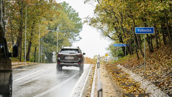 Pārbūvētais ceļa posms starp Turaidu un Siguldu - 19