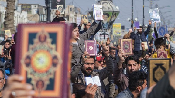 Irāka Bagdāde protesti 