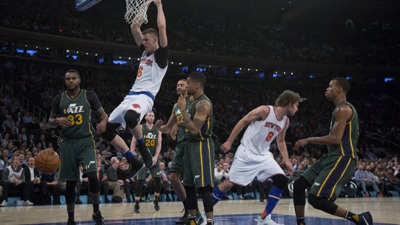 Basketbols, NBA: Knicks - Jazz