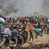 ФОТО: На границе сектора Газа и Израиля произошли новые столкновения