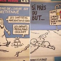 Charlie Hebdo опубликовал карикатуры на погибшего сирийского мальчика