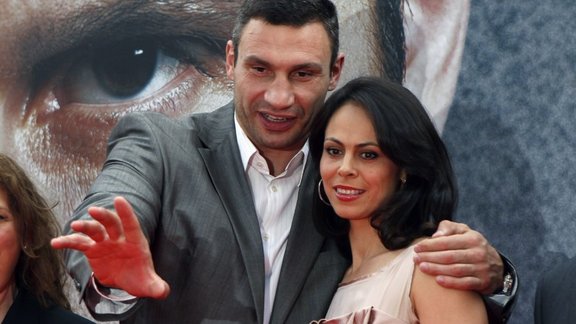 Vitali Klitschko and wife Natalia