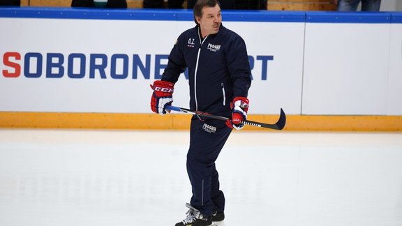 Coach Russian national hockey team Oleg Znarok