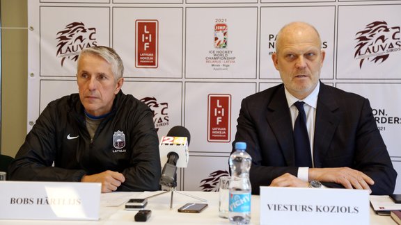 LHF preses konference pirms pasaules čempionāta - 1