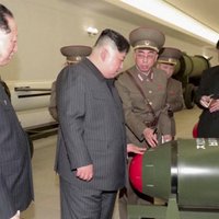 Ziemeļkoreja izrāda jauna dizaina kodolgalviņas
