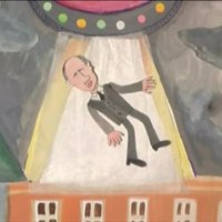 Ukrainā bērnu veidotā animācijas filmā Putinu nolaupa citplanētieši